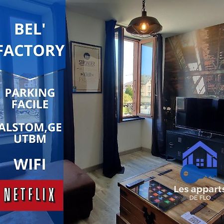 Les Studios De Flo' : The Bel'Factory 38 M² Wifi 贝尔福 外观 照片